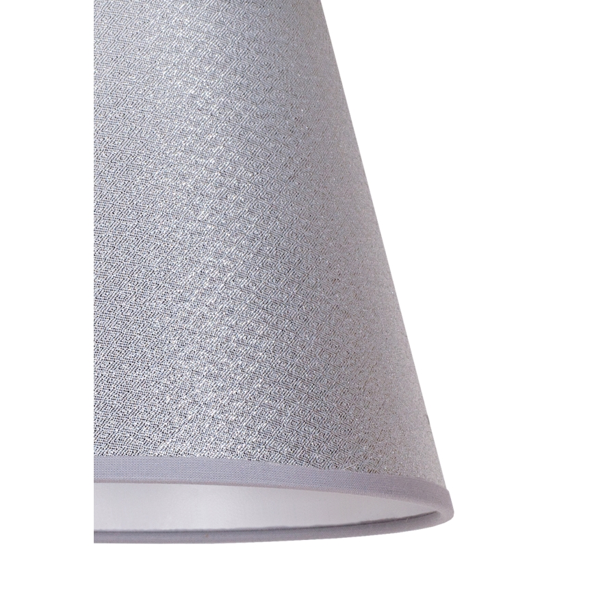 Duolla - Pantalla para lámpara de mesa SOFIA XS E14 d. 18,5 cm plata