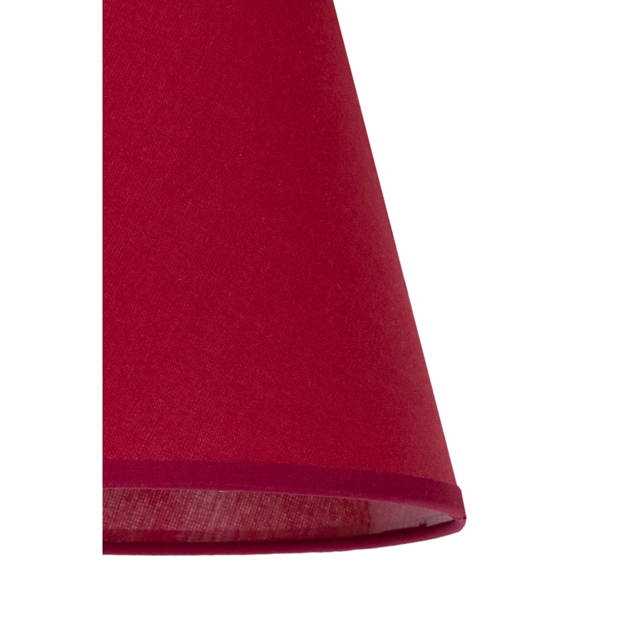Duolla - Pantalla para lámpara de mesa SOFIA XS E14 d. 18,5 cm rojo