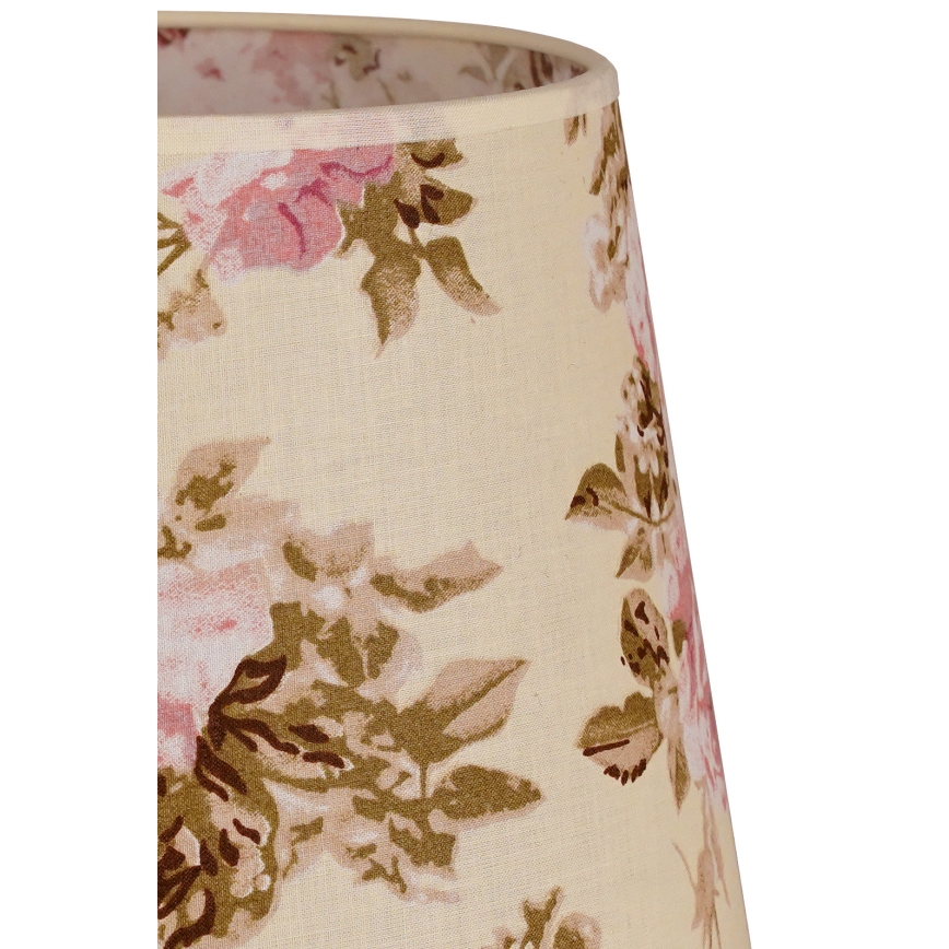 Duolla - Pantalla para lámpara de mesa SOFIA XS E14 d. 18,5 cm rosa