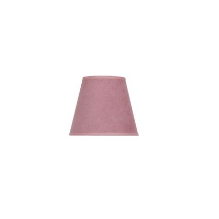 Duolla - Pantalla para lámpara de mesa SOFIA XS E14 d. 18,5 cm rosa