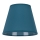 Duolla - Pantalla para lámpara de mesa SOFIA XS E14 d. 18,5 cm turquesa