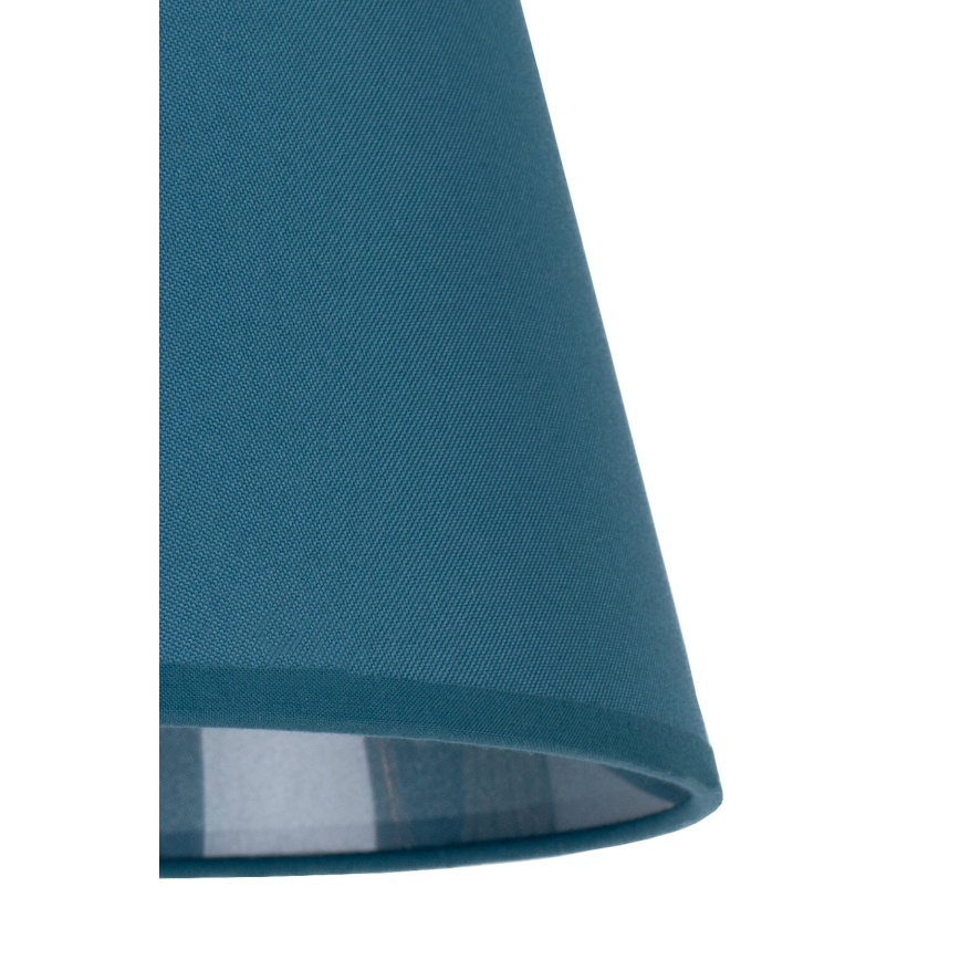 Duolla - Pantalla para lámpara de mesa SOFIA XS E14 d. 18,5 cm turquesa