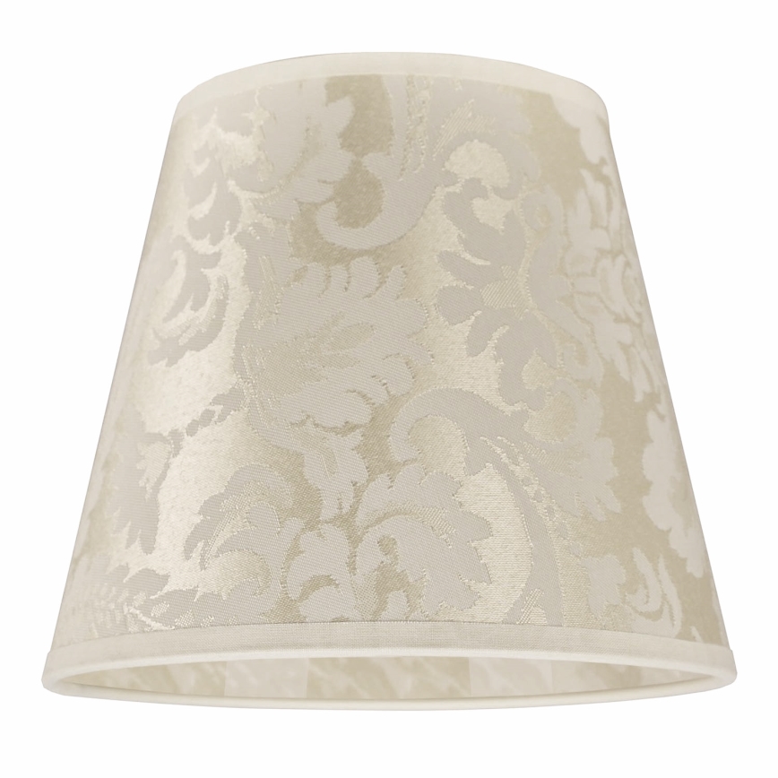 Duolla - Pantalla para lámpara de mesa SOFIA XS E14 diá. 18,5 cm beige