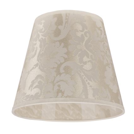 Duolla - Pantalla para lámpara de mesa SOFIA XS E14 diá. 18,5 cm beige