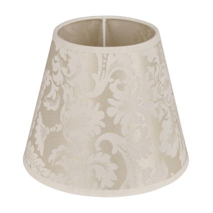Duolla - Pantalla para lámpara de mesa SOFIA XS E14 diá. 18,5 cm beige