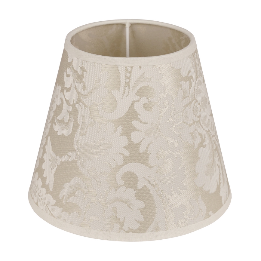 Duolla - Pantalla para lámpara de mesa SOFIA XS E14 diá. 18,5 cm beige