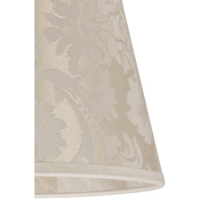 Duolla - Pantalla para lámpara de mesa SOFIA XS E14 diá. 18,5 cm beige