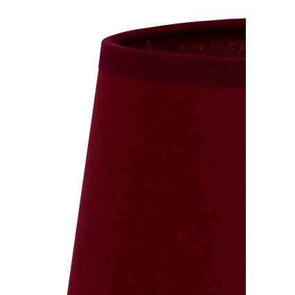 Duolla - Pantalla para lámpara de pie CLASSIC L E27 diá. 38 cm burdeos