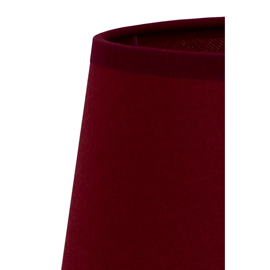 Duolla - Pantalla para lámpara de pie CLASSIC L E27 diá. 38 cm burdeos