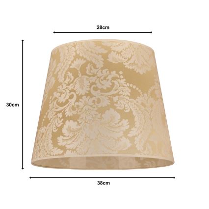 Duolla - Pantalla universal CLASSIC L E27 d. 38 cm dorado