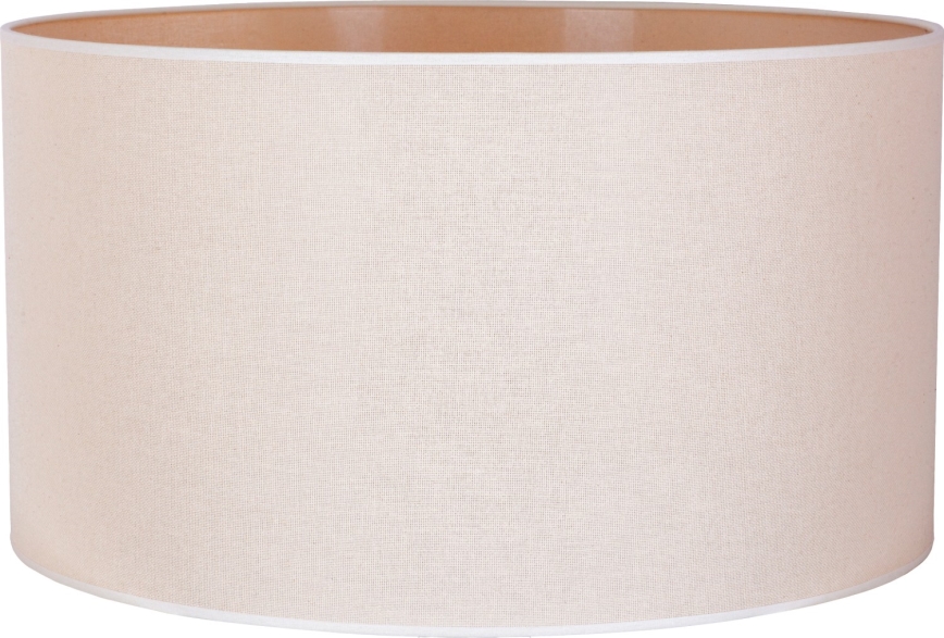 Duolla - Pantalla universal E27 diá. 35 cm color crema