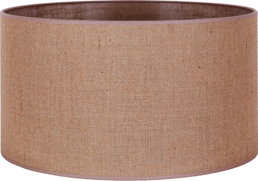 Duolla - Pantalla universal E27 diá. 35 cm marrón