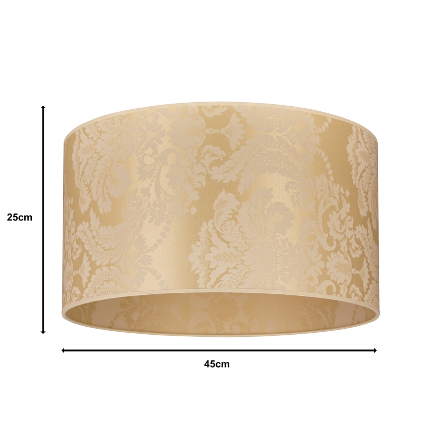 Duolla - Pantalla universal ROLLER E27 d. 45 cm dorado