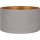 Duolla - Pantalla universal VELVET E27 diá. 35 cm gris/dorado