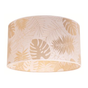 Duolla - Plafón ARECA 1xE27/40W/230V diá. 45 cm latón/blanco
