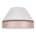 Duolla - Plafón AVIGNON 3xE27/15W/230V diá. 60 cm blanco/beige