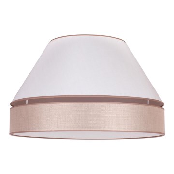 Duolla - Plafón AVIGNON 3xE27/15W/230V diá. 60 cm blanco/beige