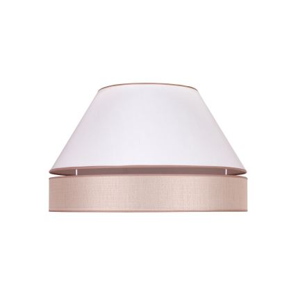 Duolla - Plafón AVIGNON 3xE27/15W/230V diá. 60 cm blanco/beige