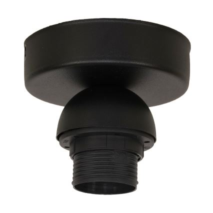 Duolla - Plafón DUO 1xE27/40W/230V diá. 40 cm negro/dorado
