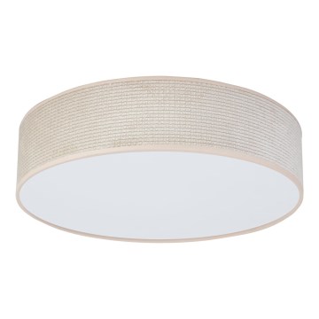Duolla - Plafón LED CORTINA LED/26W/230V diá. 30 cm 4000K beige