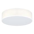 Duolla - Plafón LED CORTINA LED/26W/230V diá. 30 cm 4000K color crema