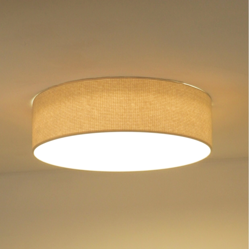 Duolla - Plafón LED CORTINA LED/26W/230V diá. 30 cm 4000K color crema