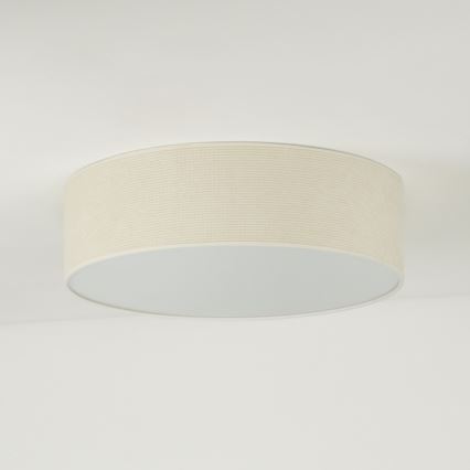 Duolla - Plafón LED CORTINA LED/26W/230V diá. 30 cm 4000K color crema