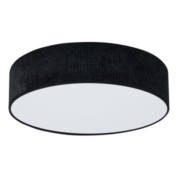 Duolla - Plafón LED CORTINA LED/26W/230V diá. 30 cm 4000K negro