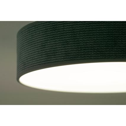 Duolla - Plafón LED CORTINA LED/26W/230V diá. 30 cm 4000K turquesa