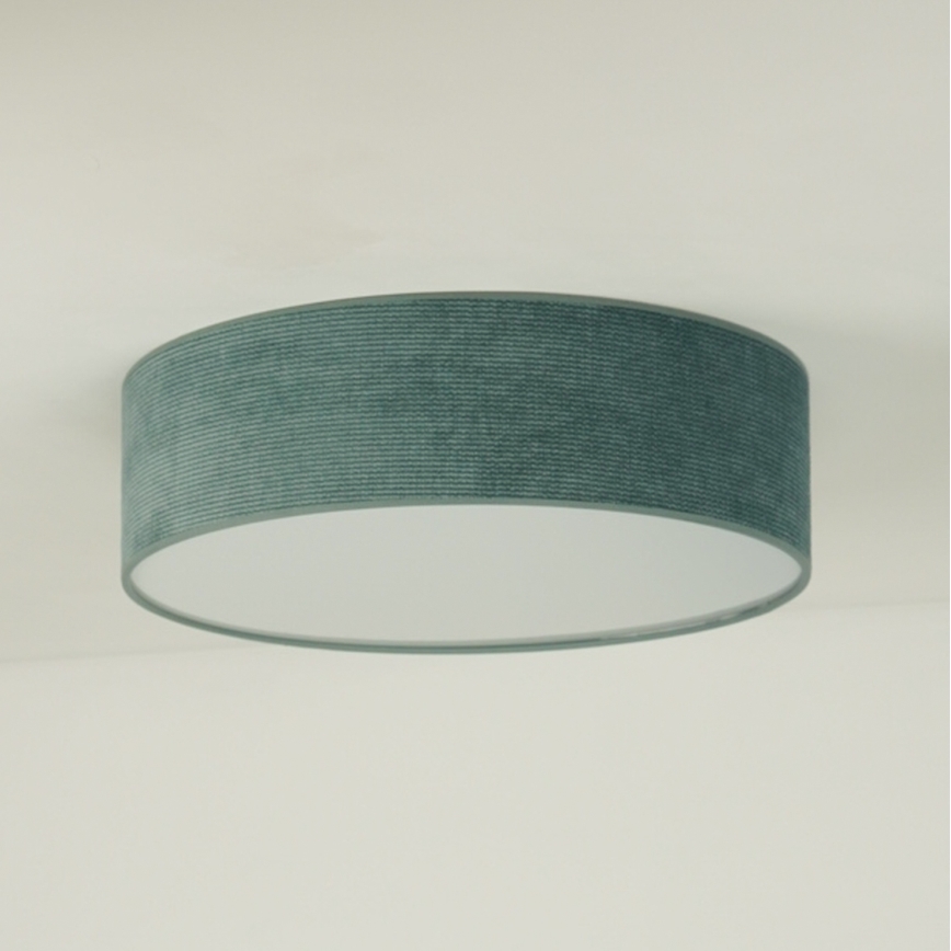 Duolla - Plafón LED CORTINA LED/26W/230V diá. 30 cm 4000K turquesa