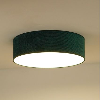 Duolla - Plafón LED CORTINA LED/26W/230V diá. 30 cm 4000K verde