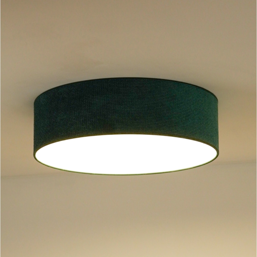 Duolla - Plafón LED CORTINA LED/26W/230V diá. 30 cm 4000K verde