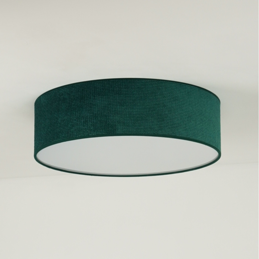 Duolla - Plafón LED CORTINA LED/26W/230V diá. 30 cm 4000K verde