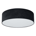 Duolla - Plafón LED CORTINA LED/26W/230V diá. 45 cm 4000K negro