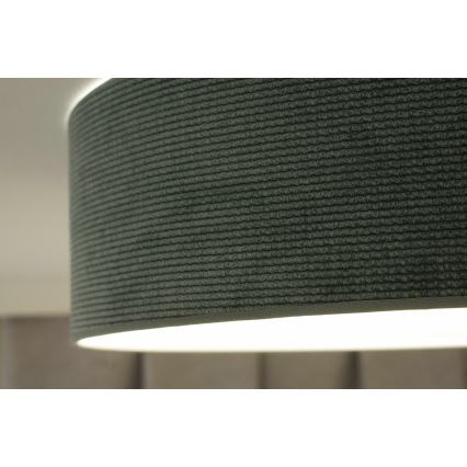 Duolla - Plafón LED CORTINA LED/26W/230V diá. 45 cm 4000K turquesa