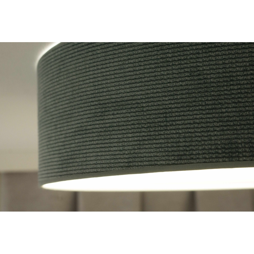 Duolla - Plafón LED CORTINA LED/26W/230V diá. 45 cm 4000K turquesa