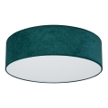 Duolla - Plafón LED CORTINA LED/26W/230V diá. 45 cm 4000K verde