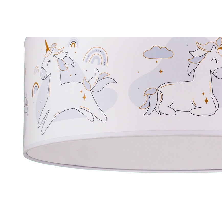 Duolla - Plafón LED infantil CORTINA LED/26W/230V diá. 40 cm 4000K
