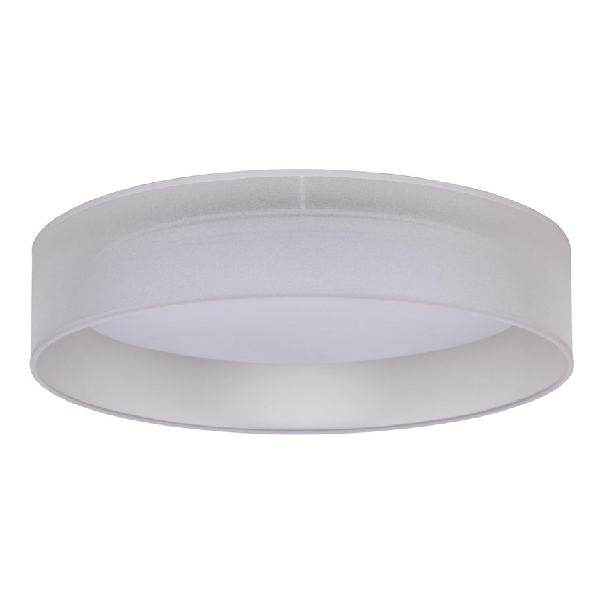 Duolla - Plafón LED ROLLER LED/24W/230V d. 45 cm gris claro