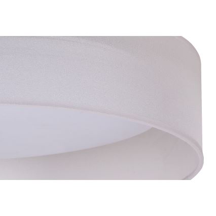 Duolla - Plafón LED ROLLER LED/24W/230V d. 45 cm gris claro