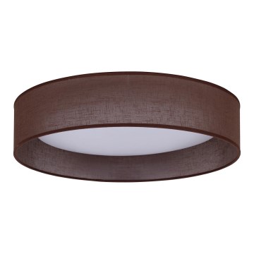 Duolla - Plafón LED ROLLER LED/24W/230V d. 45 cm marrón oscuro