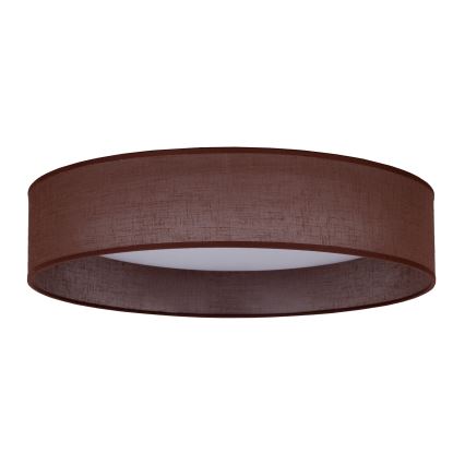 Duolla - Plafón LED ROLLER LED/24W/230V d. 45 cm marrón oscuro