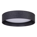 Duolla - Plafón LED ROLLER LED/24W/230V diá. 45 cm antracita