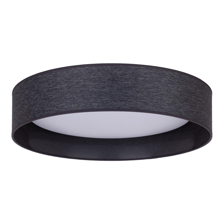 Duolla - Plafón LED ROLLER LED/24W/230V diá. 45 cm antracita