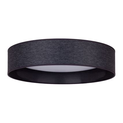 Duolla - Plafón LED ROLLER LED/24W/230V diá. 45 cm antracita
