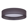 Duolla - Plafón LED ROLLER LED/24W/230V diá. 45 cm antracita