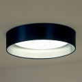 Duolla - Plafón LED ROLLER LED/24W/230V diá. 45 cm azul/plata