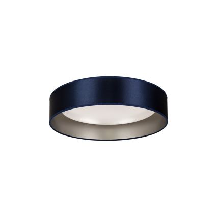 Duolla - Plafón LED ROLLER LED/24W/230V diá. 45 cm azul/plata
