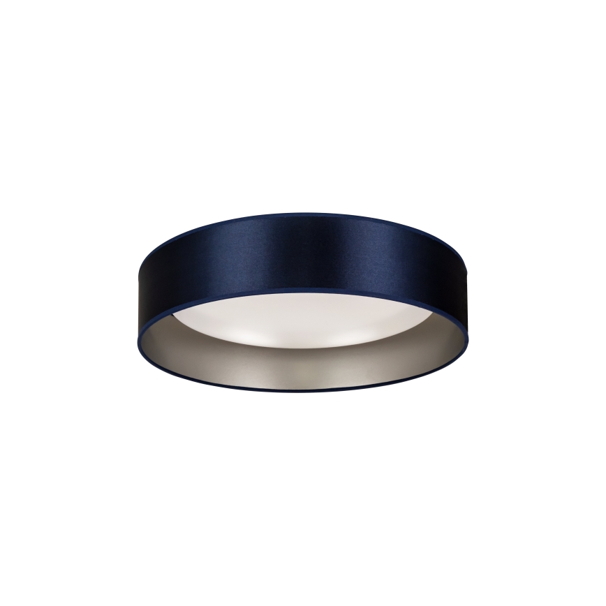 Duolla - Plafón LED ROLLER LED/24W/230V diá. 45 cm azul/plata