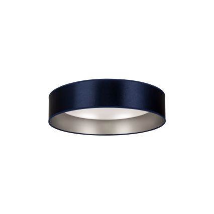 Duolla - Plafón LED ROLLER LED/24W/230V diá. 45 cm azul/plata